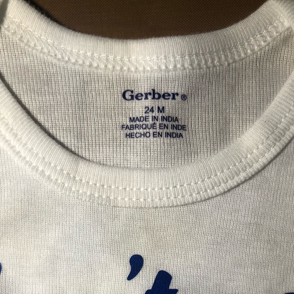 **DON’T GO BACON MY HEART **GERBER baby/ Handmade - Picture 3 of 4